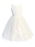 Kids Dream Girls Multi Color Lace Sequin V Back Junior Bridesmaid Dress 2T-12 - SophiasStyle.com